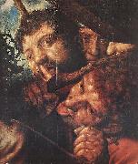 HEMESSEN, Jan Sanders van Christ Carrying the Cross (detail oil painting